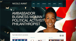 Desktop Screenshot of nicoleavant.com